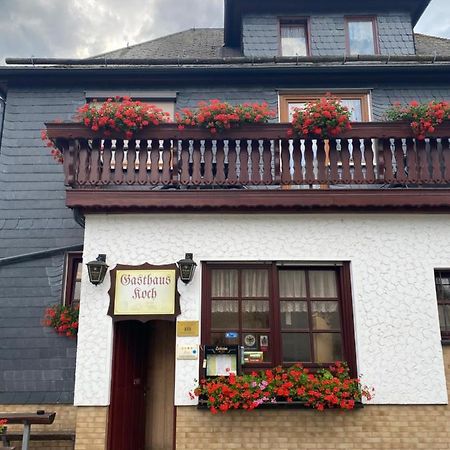 Gasthaus Und Pension Koch 컬스도프 외부 사진