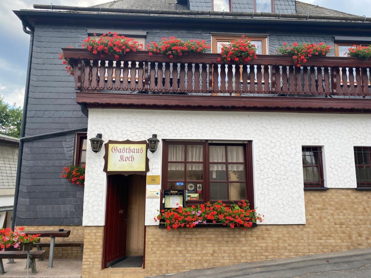 Gasthaus Und Pension Koch 컬스도프 외부 사진